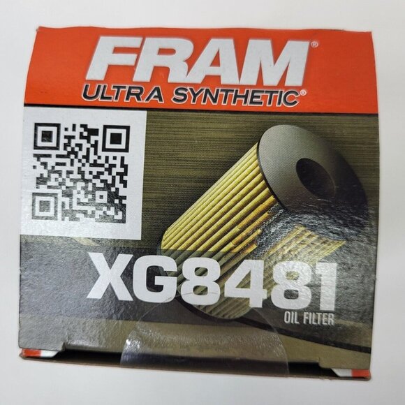 FRAM Ultra Synthetic Automotive Oil Filter- XG8481 Conv. Or Synthetic Oil Sealed - Picture 6 of 12